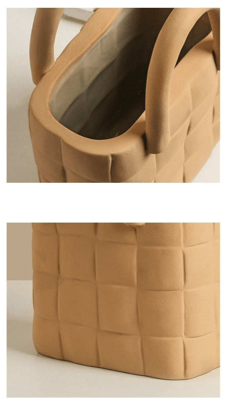 Woven Elegance Garden Vase - Luxe Home Decor