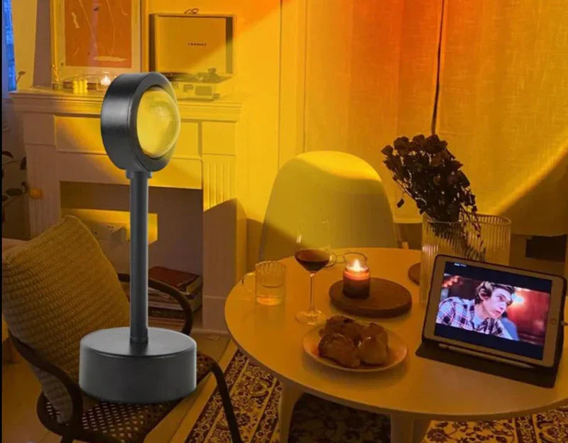 Sunset Lamp with Color-Changing Glow - LumaSphere