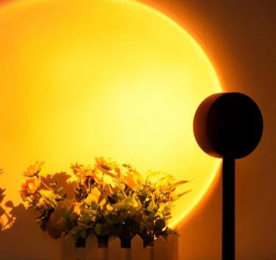 Sunset Lamp with Color-Changing Glow - LumaSphere