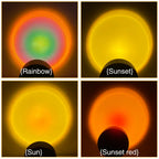 Sunset Lamp with Color-Changing Glow - LumaSphere