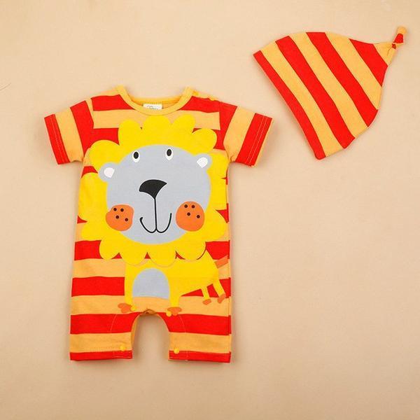 Lion Romper - Luxe Cub Kids Wear