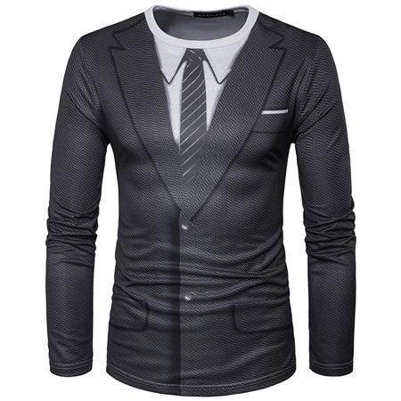 3D Suit T-Shirt - LuxeWear