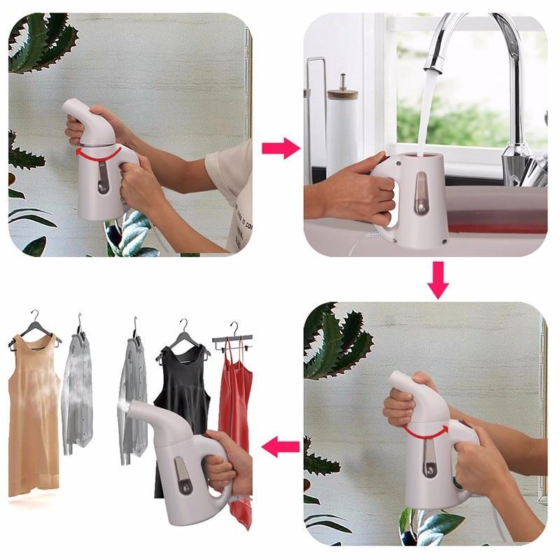 Portable Steam Iron - LuxePress Pro