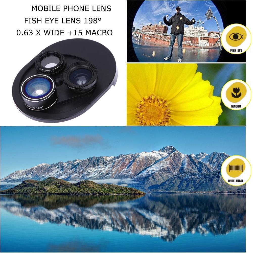 4 in 1 Clip-on Mobile Phone Camera Lens - LensCraft Pro