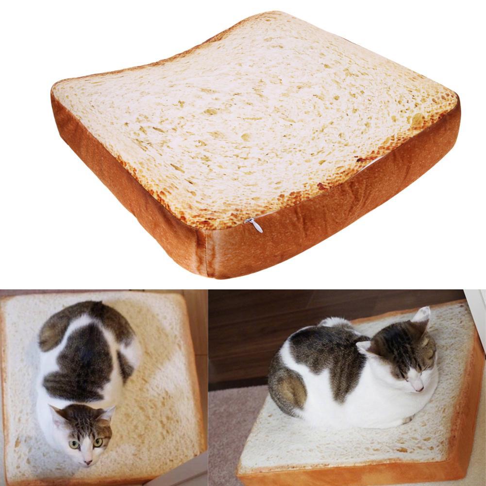 Cat Toast Bed - CozyPaws