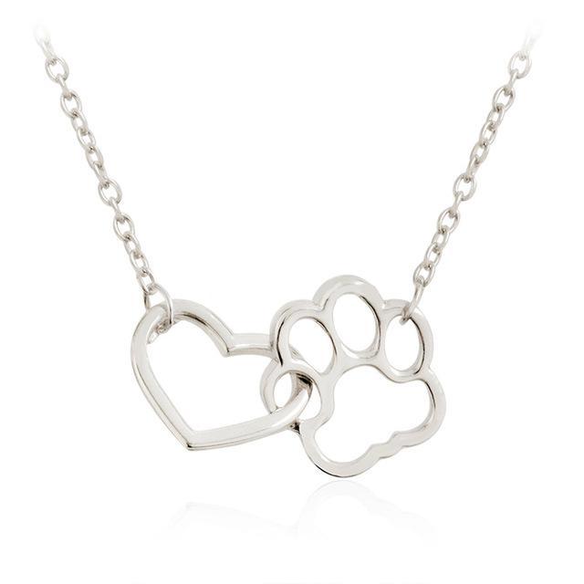 Cat Paw Necklace - Purrfect Charm Co.