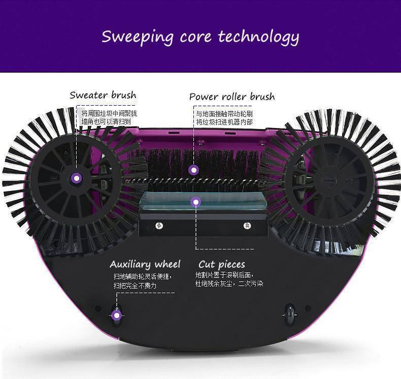 Magic Broom Lightweight Spinning Sweeper - PureClean