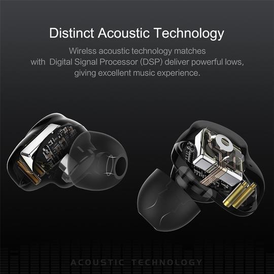 True Wireless Bluetooth Earbuds - SoundWave Elite