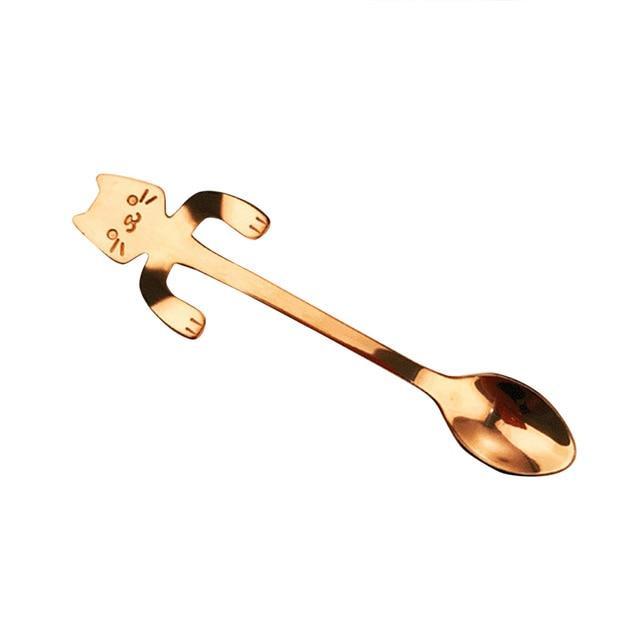 Mini Cat Coffee Spoon - Purrfectly Crafted Kitchenware