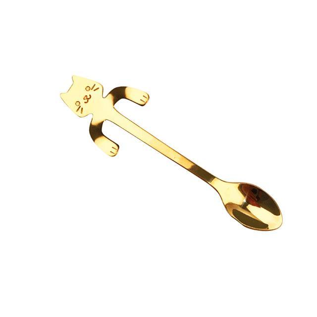 Mini Cat Coffee Spoon - Purrfectly Crafted Kitchenware