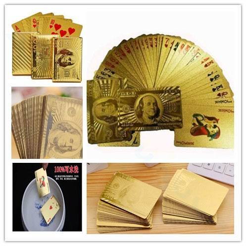 24K Gold Plated Playing Cards - LuxeDeck