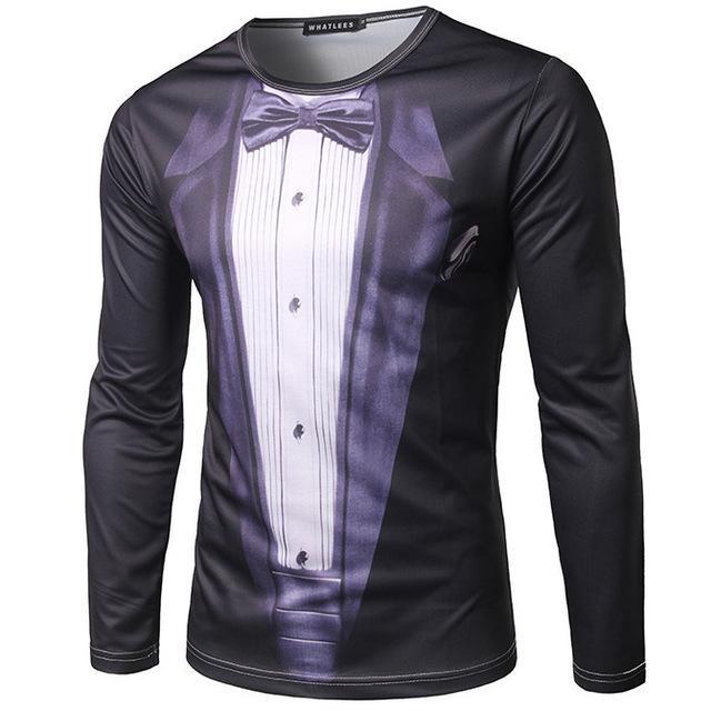 3D Suit T-Shirt - LuxeWear