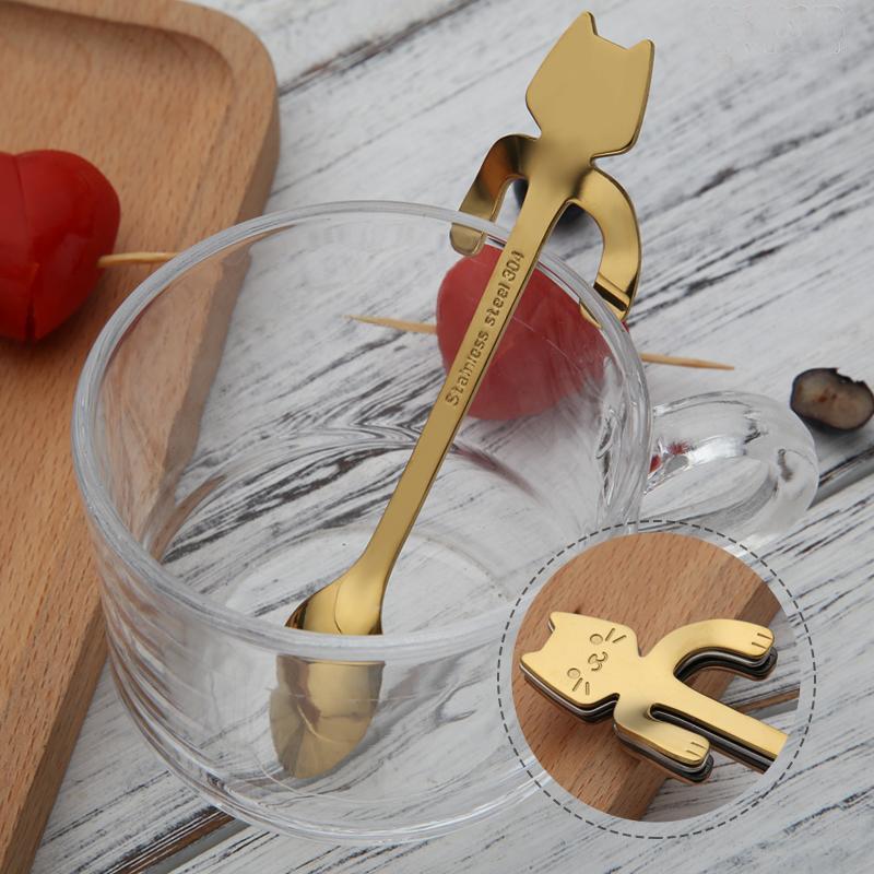 Pawsome Cat Teaspoons - WhiskerWares Premium Kitchen Tools