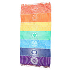 Chakra Yoga Rug for Balance – ZenHarmony