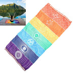 Chakra Yoga Rug for Balance – ZenHarmony