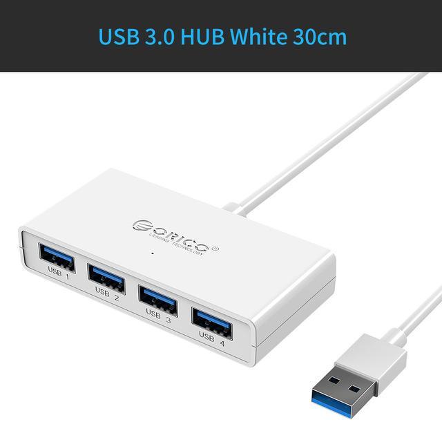USB 3.0 Hub 4 Port with Power Supply - NexConnect