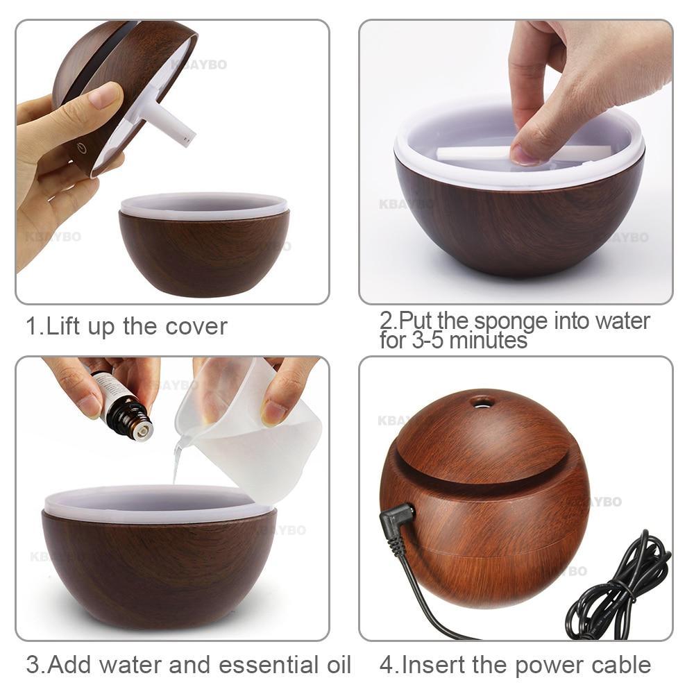 AromaMist Essential Oil Diffuser Humidifier - PureEssence