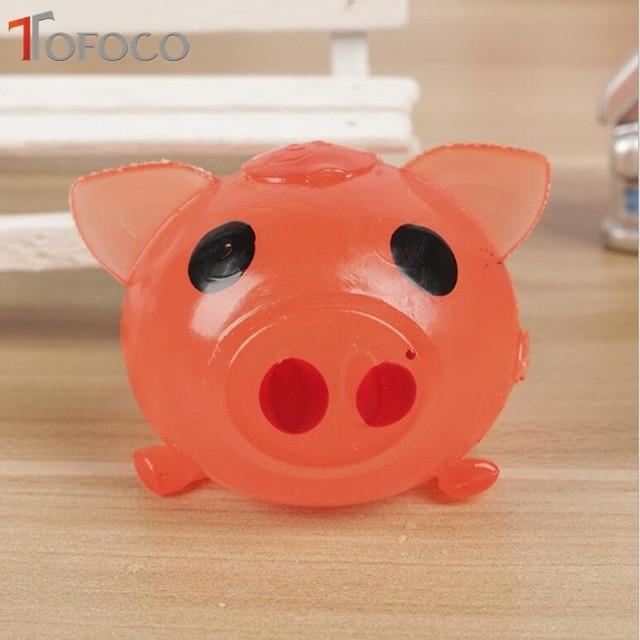 Stress Relief Pig Splat Toy - ZenPlay