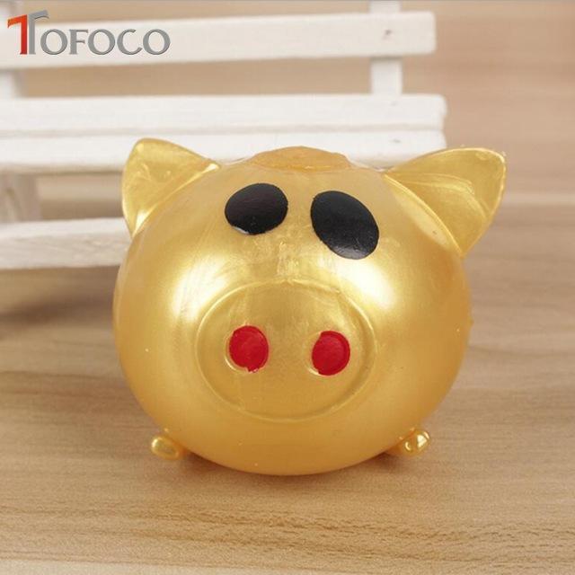 Stress Relief Pig Splat Toy - ZenPlay