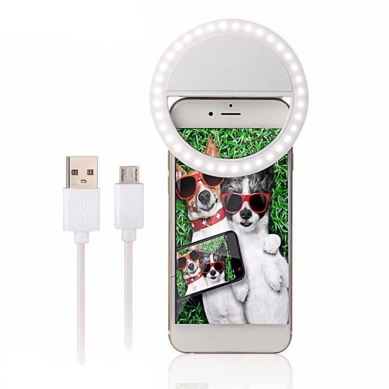 Rechargeable Selfie Light - LumaGlow