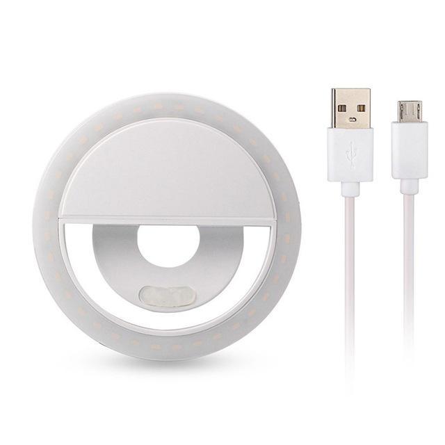 Rechargeable Selfie Light - LumaGlow