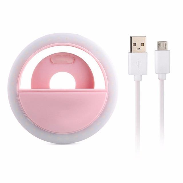 Rechargeable Selfie Light - LumaGlow