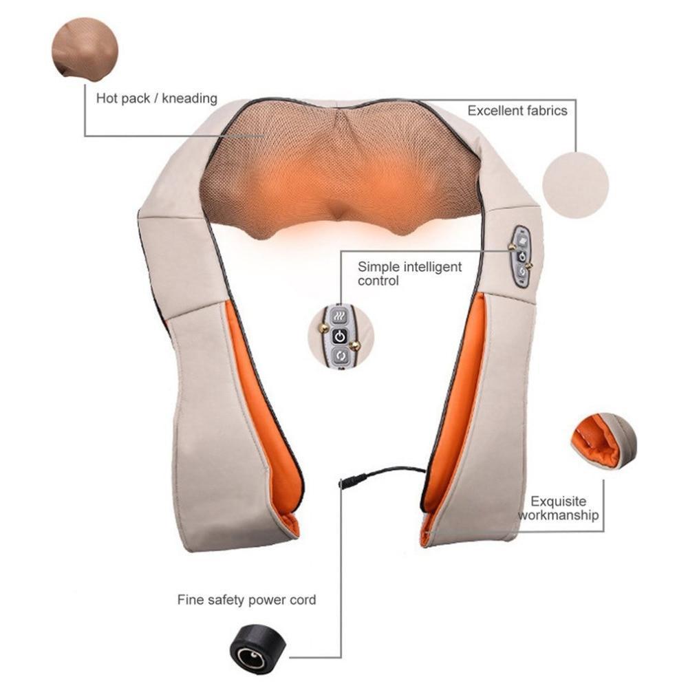 RelaxPro Back and Neck Massager - Soothing Heat Therapy