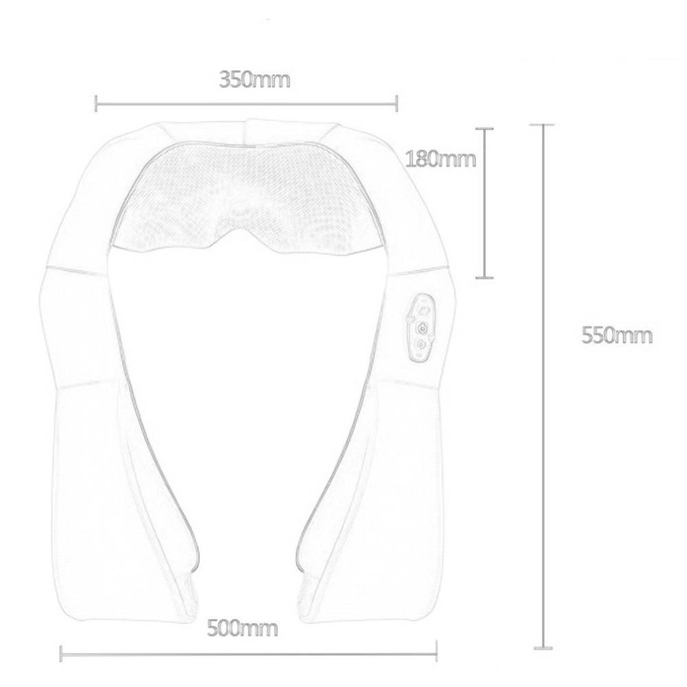 RelaxPro Back and Neck Massager - Soothing Heat Therapy