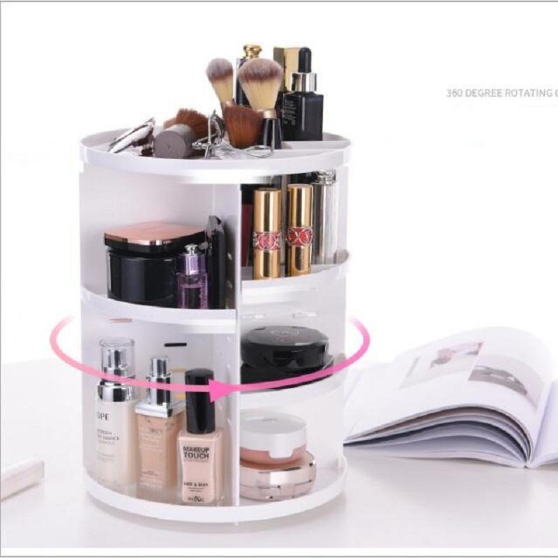 Rotating Makeup Organizer - LuxeBeauty Essentials