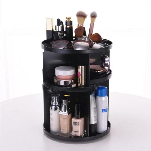 Rotating Makeup Organizer - LuxeBeauty Essentials