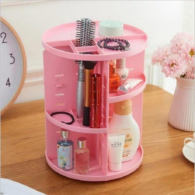 Rotating Makeup Organizer - LuxeBeauty Essentials