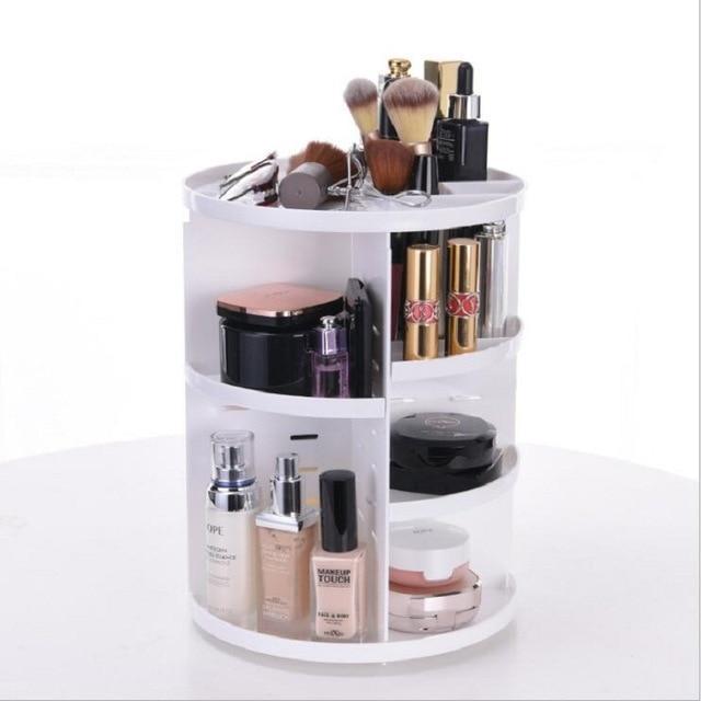 Rotating Makeup Organizer - LuxeBeauty Essentials