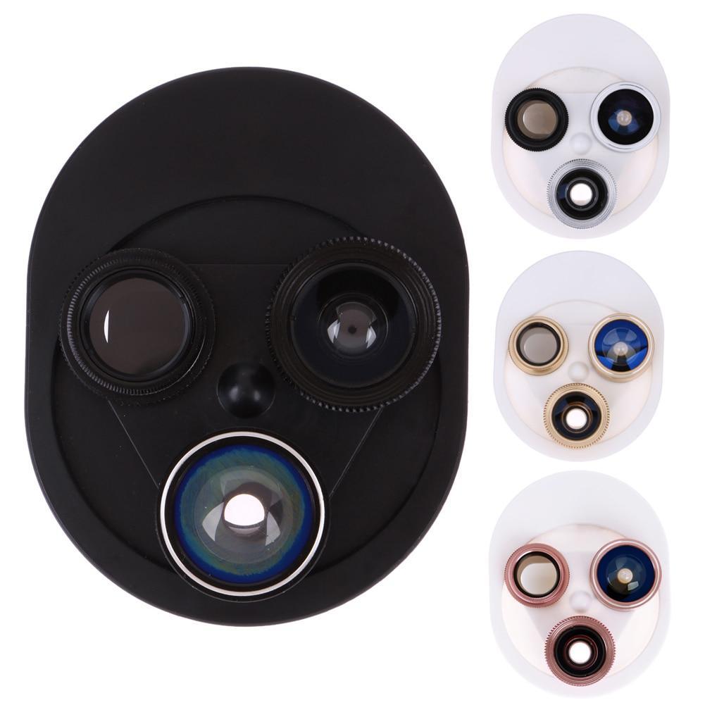 4 in 1 Clip-on Mobile Phone Camera Lens - LensCraft Pro