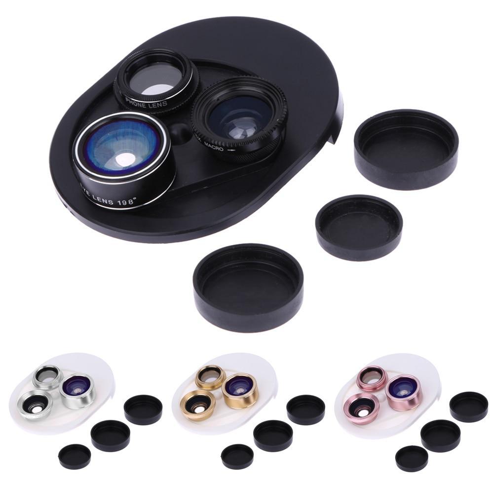 4 in 1 Clip-on Mobile Phone Camera Lens - LensCraft Pro