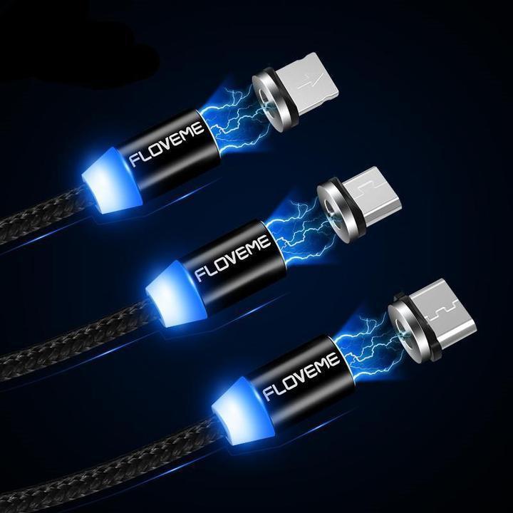 Magnetic USB Cable - LuxeConnect with Fast Charging Feature