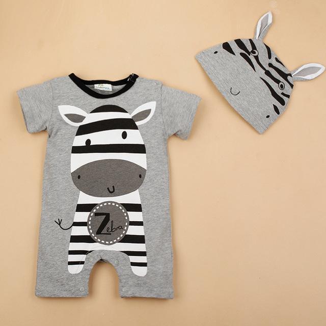 Zebra Romper - Luxe Threads