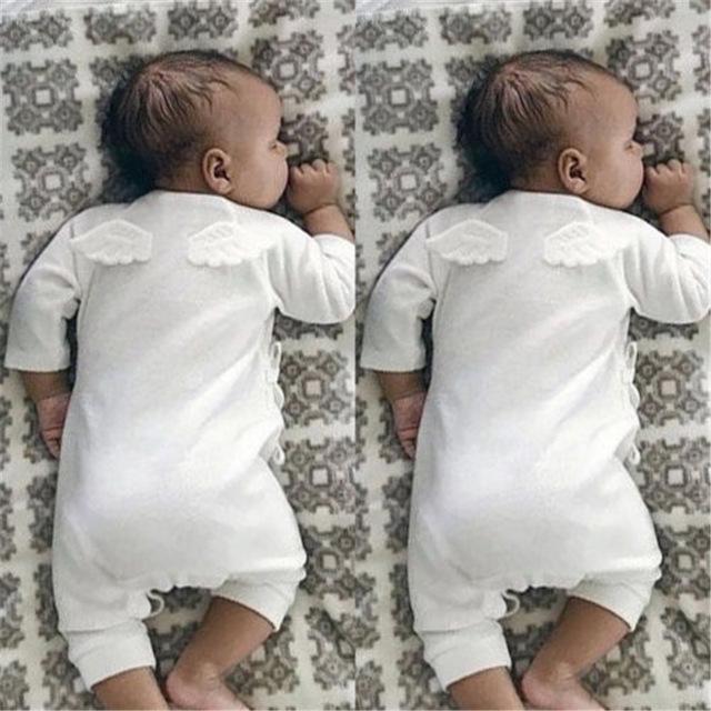 Angel Baby Romper with Wings - Little Dreamer Co.