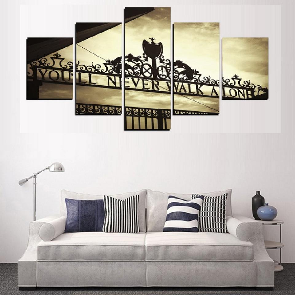 5 Panel Wall Art Poster - Luxe Decor