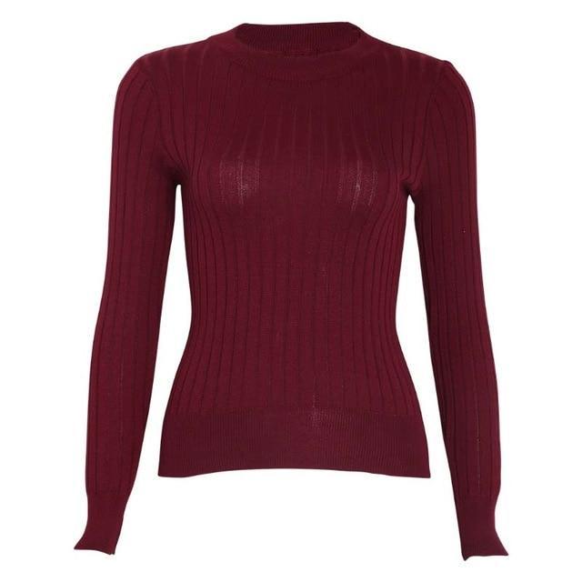 Threaded Knit Sweater - LuxeWeave