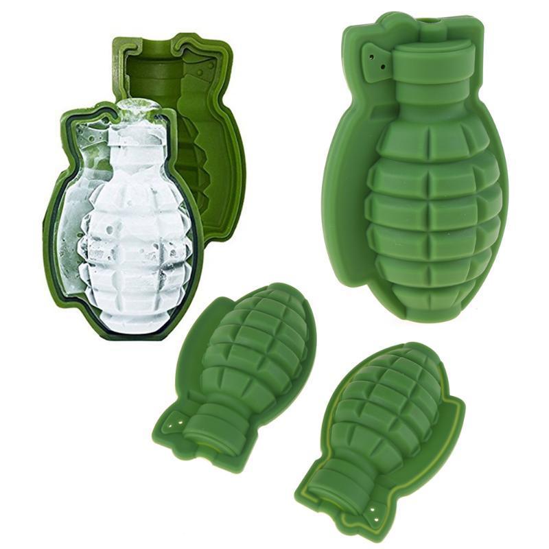 3D Grenade Shape Mold - CraftMaster Creations