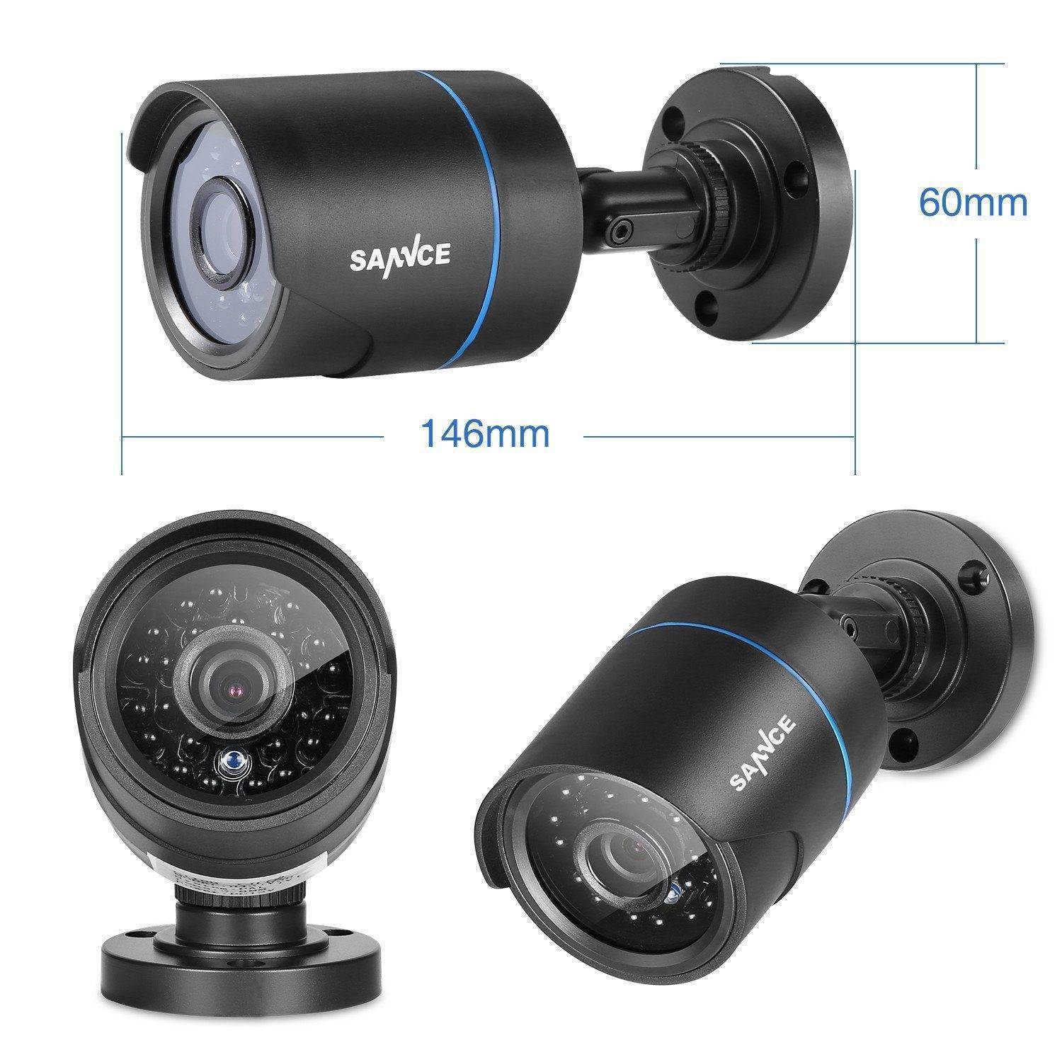 4 Channel Video Security Camera System - SecureVision Pro