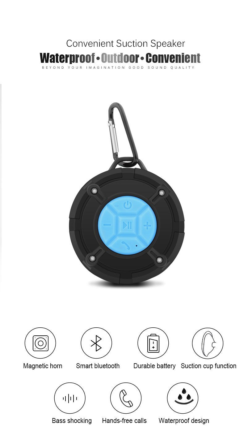 Waterproof Bluetooth Loudspeaker - AquaSound Elite