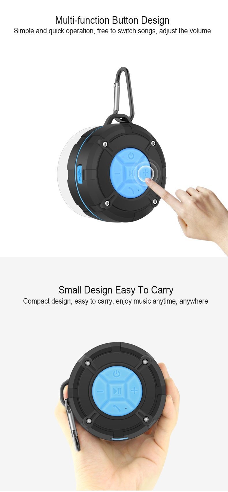 Waterproof Bluetooth Loudspeaker - AquaSound Elite
