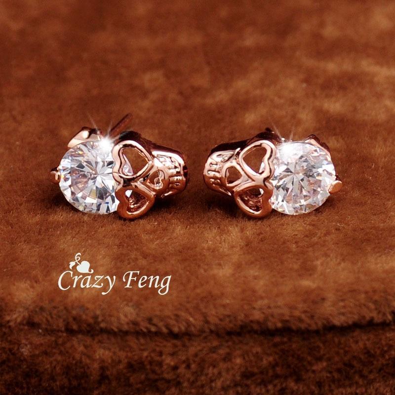 Skull Earrings - Dark Elegance Jewelry
