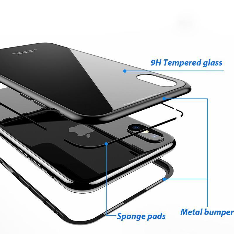 Magnetic Adsorption iPhone Case - LuxeGuard