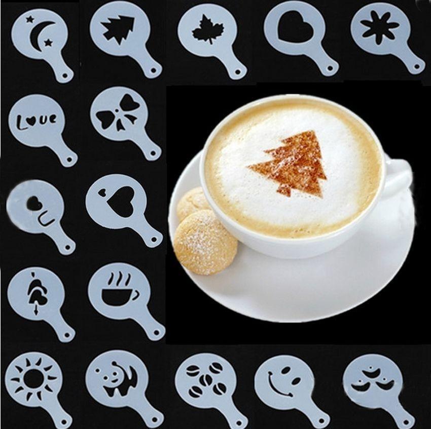 Coffee Art Stencils - BrewMaster Essentials