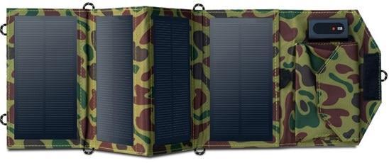 Solar Charger - EcoVolt Foldable 8W Portable Power Bank