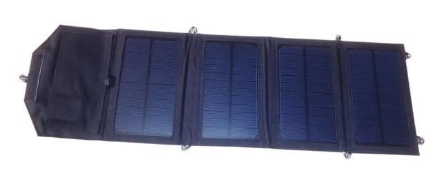 Solar Charger - EcoVolt Foldable 8W Portable Power Bank