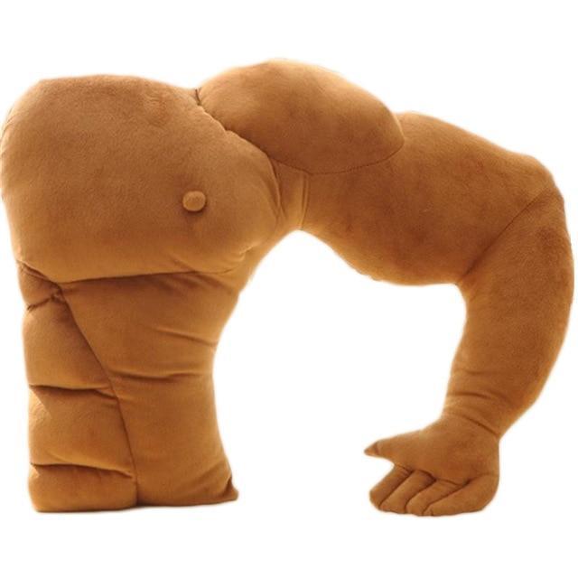Muscular Boyfriend Arm Pillow - CozyCuddle