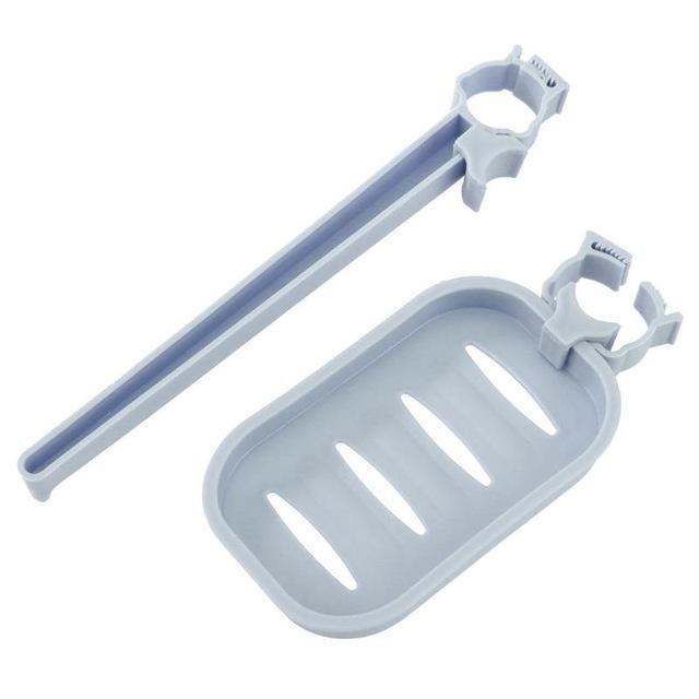 Sink Clip - LuxeHome Towel Rack & Soap Dish Attachment
